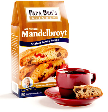 Papa Ben's Kitchen Mandelbroyt Original Family Recipe